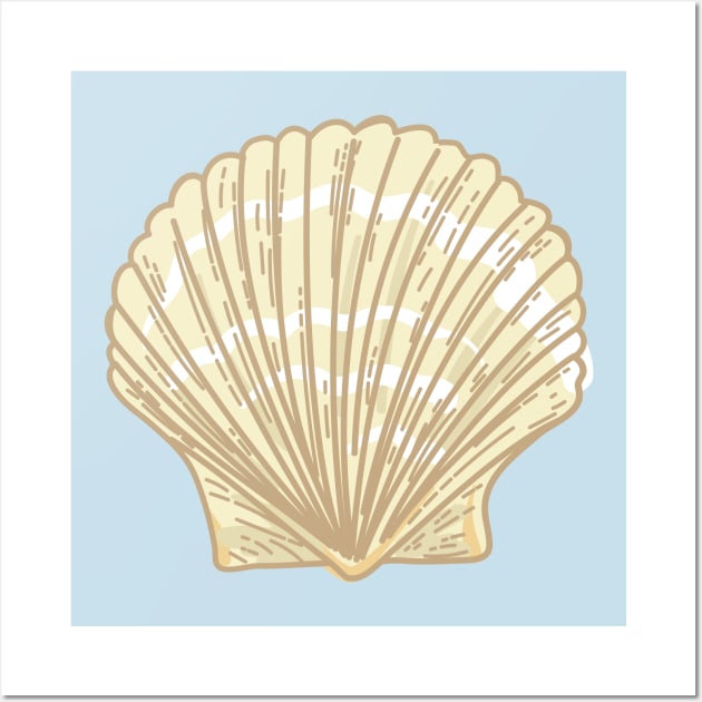 Seashell #5 Wall Art by SWON Design